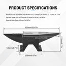 Heavy Duty Cast Steel Anvil, 22 Lbs Single Horn With Large Countertop, High Hardness For smithing by HouseOfZazla