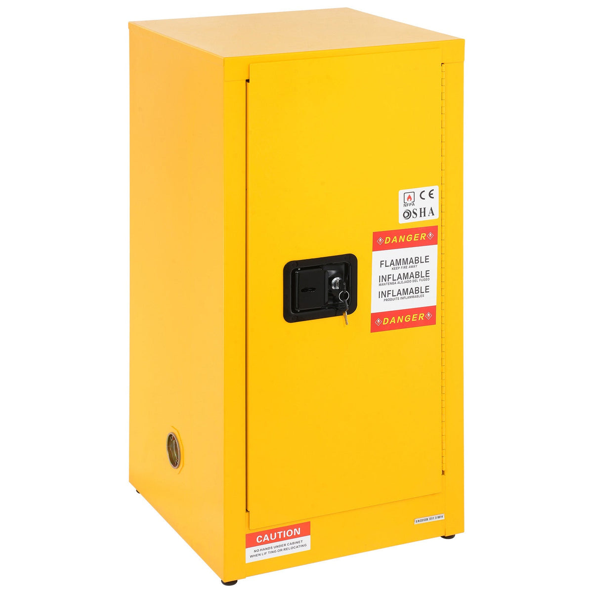 Galvanized Steel Flammable Storage Cabinet, photo 4 of 10