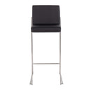 Fuji - Contemporary And Modern Elegance High Back Barstool