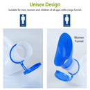 Unisex Potty UrinalÊBottle 1000ML/33.8OZ Adult EmergencyÊUrinal Device Portable Male Female Toilet w/ Lid Funnel For Car Camping Travel Hospital Outdo