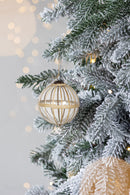 D5" X-Mas Hanging Ornament, Set of 2
