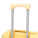 20 Inch ABS Hard Shell Travel Checked Luggage - Yellow by HouseOfZazla
