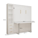 Folding Vertical Murphy Wall Bed by HouseOfZazla