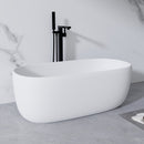 51" Freestanding Bathtub in Matte White