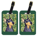 Doberman Luggage Tag