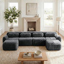 U-Shaped Boneless Sofa