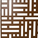 Decorative Freestanding Metal Privacy Screen For Indoor & Outdoor Use