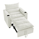Sleeper Sofa Chair Bed - Convertible 3-in-1 Design