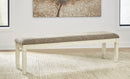 Bolanburg - Extra Large UPH DRM Bench - Brown / Beige