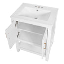 Modern Bathroom Vanity With Elegant Twill Design