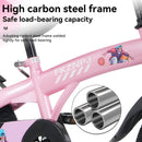 Fkznpj - 16" Sporty Kids Bike With Training Wheels And Stand Adjustable Saddle Suitable For Boys And Girls Aged 4 - 8 Years Tall Height 41 - 46" Available In A Variety Of Colors by HouseOfZazla