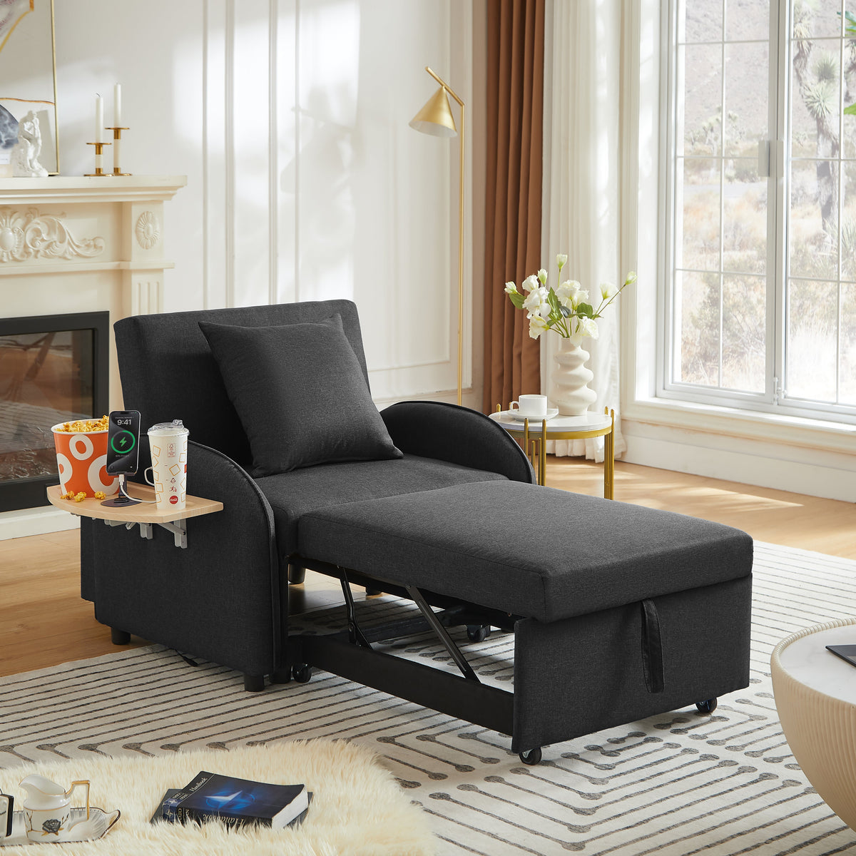 3-in-1 Convertible Sofa Chair Bed, photo 7 of 10