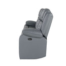 Raize - Power Recliner With LED Functionality - Gray by HouseOfZazla