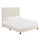 Tufted Upholstered Headboard Platform Bed by HouseOfZazla