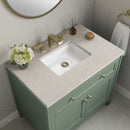James Martin Chicago 36" Single Bathroom Vanity, Smokey Celadon