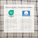 Turkish Cotton Flannel Sheet Set - Plaid & Stripe Collection by Great Bay Home