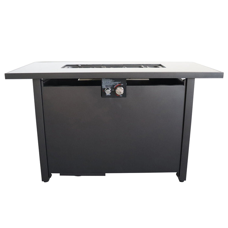 Outdoor Fire Pit Table With Lid - Black, photo 5 of 6