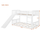 Bunk Bed With Convertible Ladder And Slide by HouseOfZazla