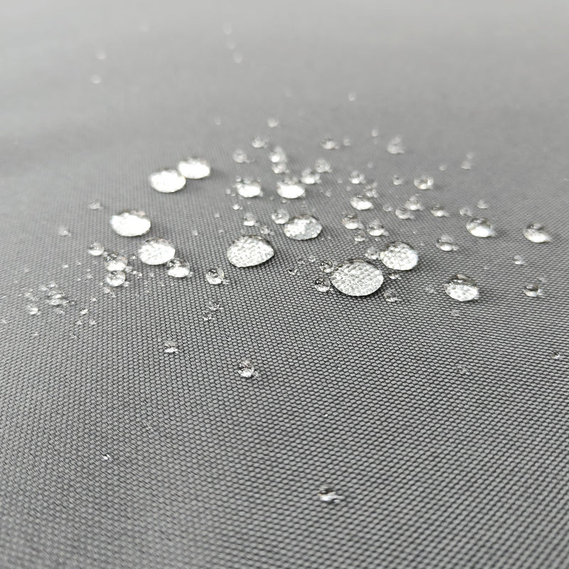 5 Pieces PE Wicker Sectional Sofa Set with Gray Cushion