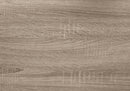 Accent Table, C - Shaped Contemporary & Modern - Taupe