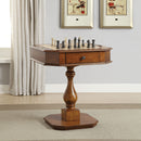 Bishop - Reversible Chess Checker Game Table With Game Tray (Chess Fingures Not Included) by Unique Piece Furniture