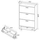 Kyla - 3 Tier Shoe Cabinet