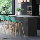 Randolph - Counter / Bar Height Stool (Set of 2) - Blue by HouseOfZazla