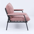 Modern Metal Frame Sofa With Sponge Filling For Compact Spaces And Versatile Use by HouseOfZazla