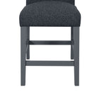 Ariya - Bar Stools (Set of 2) - Dark Gray by HouseOfZazla