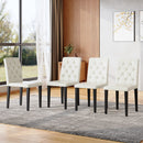 Dining Chairs With Ergonomic Buckle Backrest For Family Dining Rooms by Unique Piece Furniture