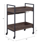 Jerrick Kitchen Island & Serving Cart by HouseOfZazla