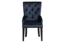 Varian II - Side Chair - Dark Navy by HouseOfZazla