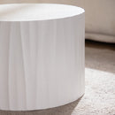 Nesting Coffee Table Set of 2 Round Wooden Tables by HouseOfZazla