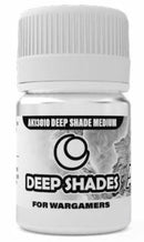 AK Interactive 13010 Deep Shades for Wargamers: Acrylic Thinner Medium 30ml Bott