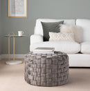 Braided - Versatile Round Ottoman by HouseOfZazla