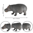 12.6'' Weather Resistant Hippopotamus Garden Statue by HouseOfZazla