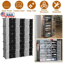 Shoe Rack Organizer: 10-Tier 3-Row Stackable Cabinet by LJGDeals