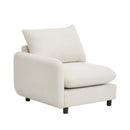 99 in. Oversize 5-Piece L Shaped Modular Sectional Sofa