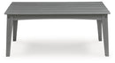 Cove Beach - Rectangular Cocktail Table - Gray by Unique Piece Furniture