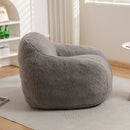 Giant Bean Bag Chair, Spacious Memory Foam With Armrests by Unique Piece Furniture