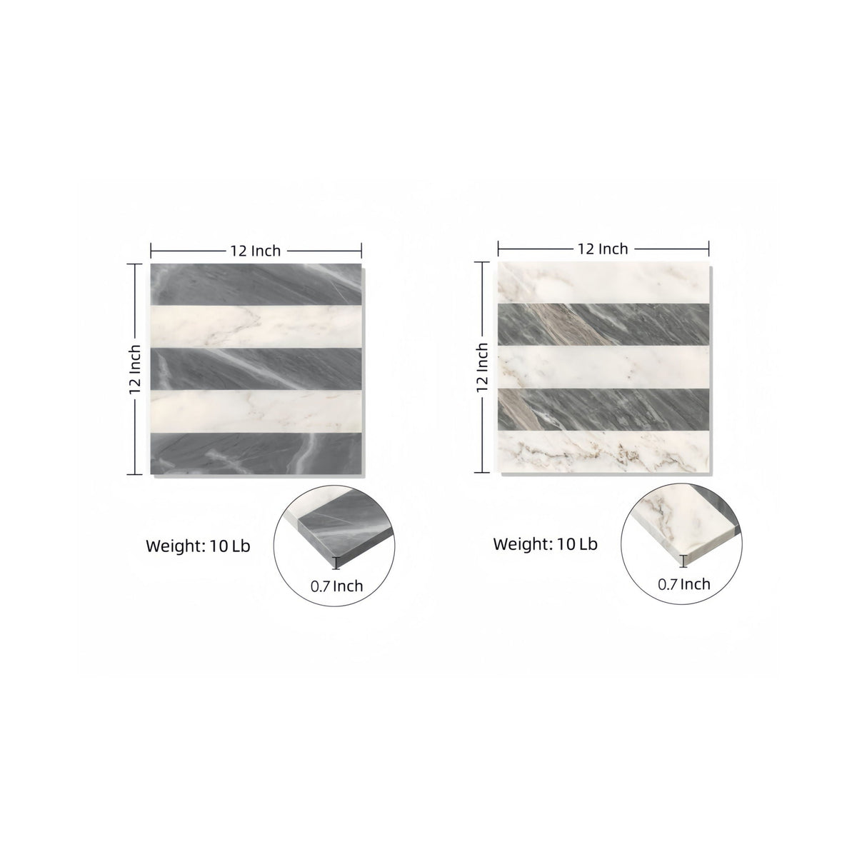 Elegant Waterjet Polished Marble Tile For Floor And Wall, photo 15 of 17