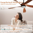 52 Inch Ceiling Fan with Light by HouseOfZazla