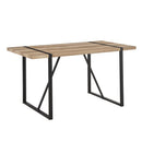 Modern Dining Table With Metal Legs For 4 - 6 Person by Unique Piece Furniture