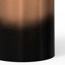 Curtis - Ombre Metal Cylinder Accent Table by Unique Piece Furniture