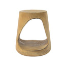 Hollow - Side Table, Durable And Weather Resistant