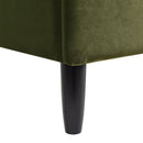 Aspen - Vertical Tufted Modern Headboard Platform Bed Set by HouseOfZazla