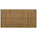 U_Style Multi-Person Outdoor Acacia Wood Dining Table and Chair Set by HouseOfZazla