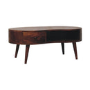Wave Coffee Table With 1 Drawer by HouseOfZazla