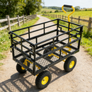 Wagon Cart Garden Cart Trucks Make Transporting Firewood Easier