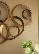 SerethaLeaf Wall Decor - Gold by HouseOfZazla
